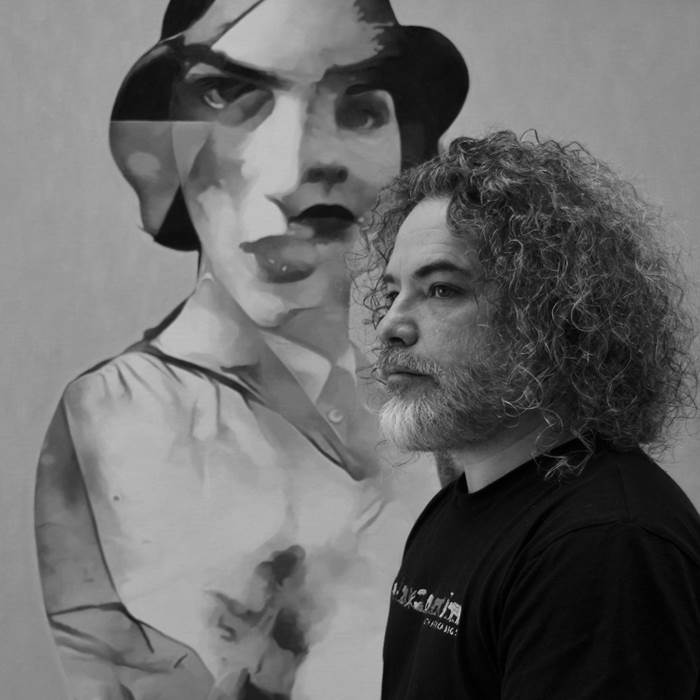Pedro Castanheira, painter at zet gallery