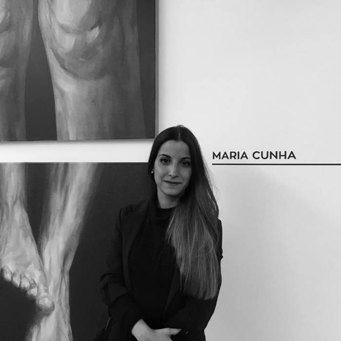 Maria  Cunha Alegre, painter at zet gallery