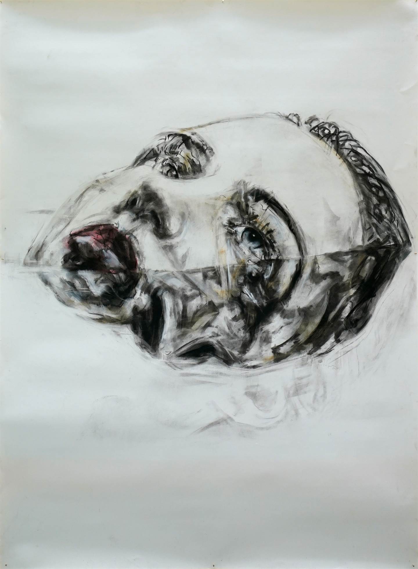 alma (estudo), 2021, original Figura humana Técnica Mixta Pintura de Juan Domingues