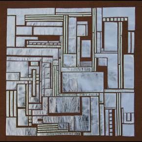 I'm a Maze #2, original Abstrait Technique mixte Sculpture par Anne Pangolin Guéno