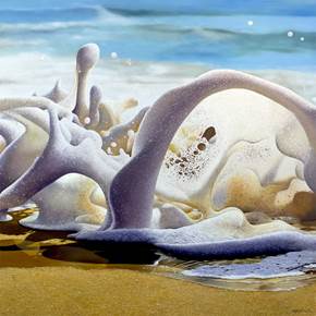 Rising Sea, original Paysage Pétrole La peinture par Gustavo Fernandes