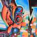 Style Swinger, Pintura Graffiti Abstrato original por Nomen Nuno
