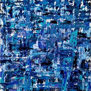 abstract emotions # 911, Pintura Acrílico Minimalista original por Joao Batista