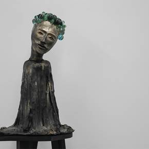 Marcia, escultor en la galería zet