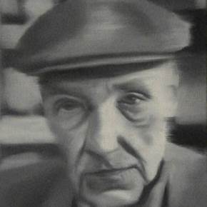 William Burroughs, original Figura humana Petróleo Pintura de Ricardo Gonçalves