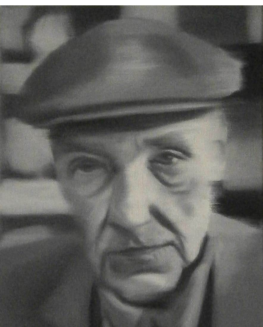 William Burroughs, original Figure humaine Pétrole La peinture par Ricardo Gonçalves
