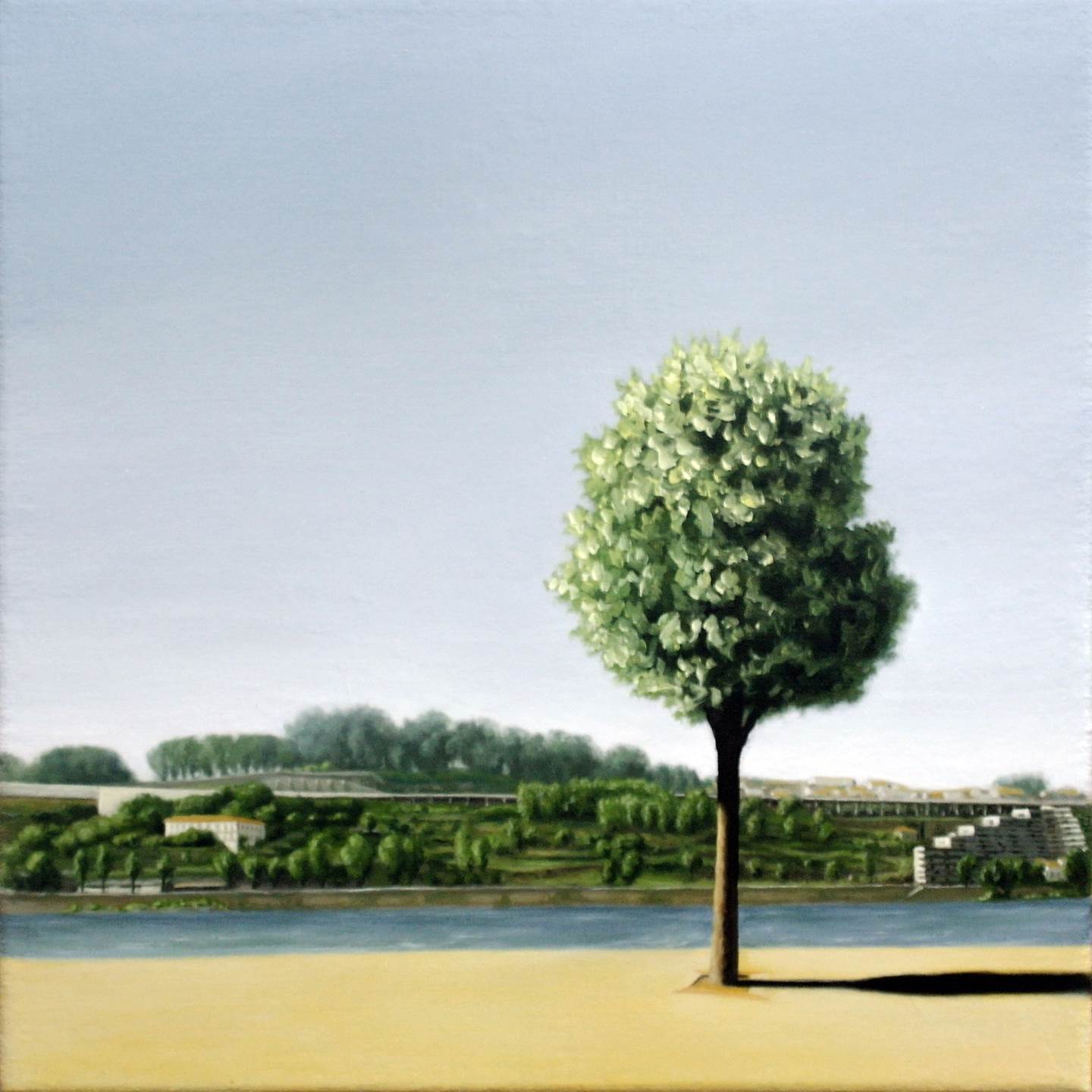 Tiro - Memento 4, original Paysage Toile La peinture par Alexandre Coxo