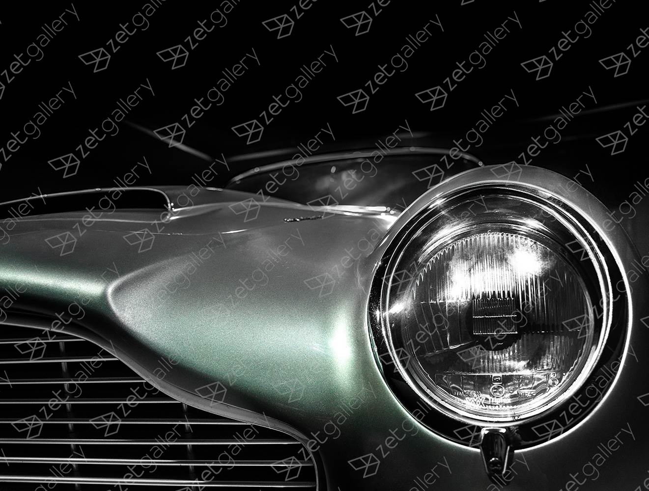 Aston Martin DB6 01, original Avant-Garde Digital Photography by Yggdrasil Art