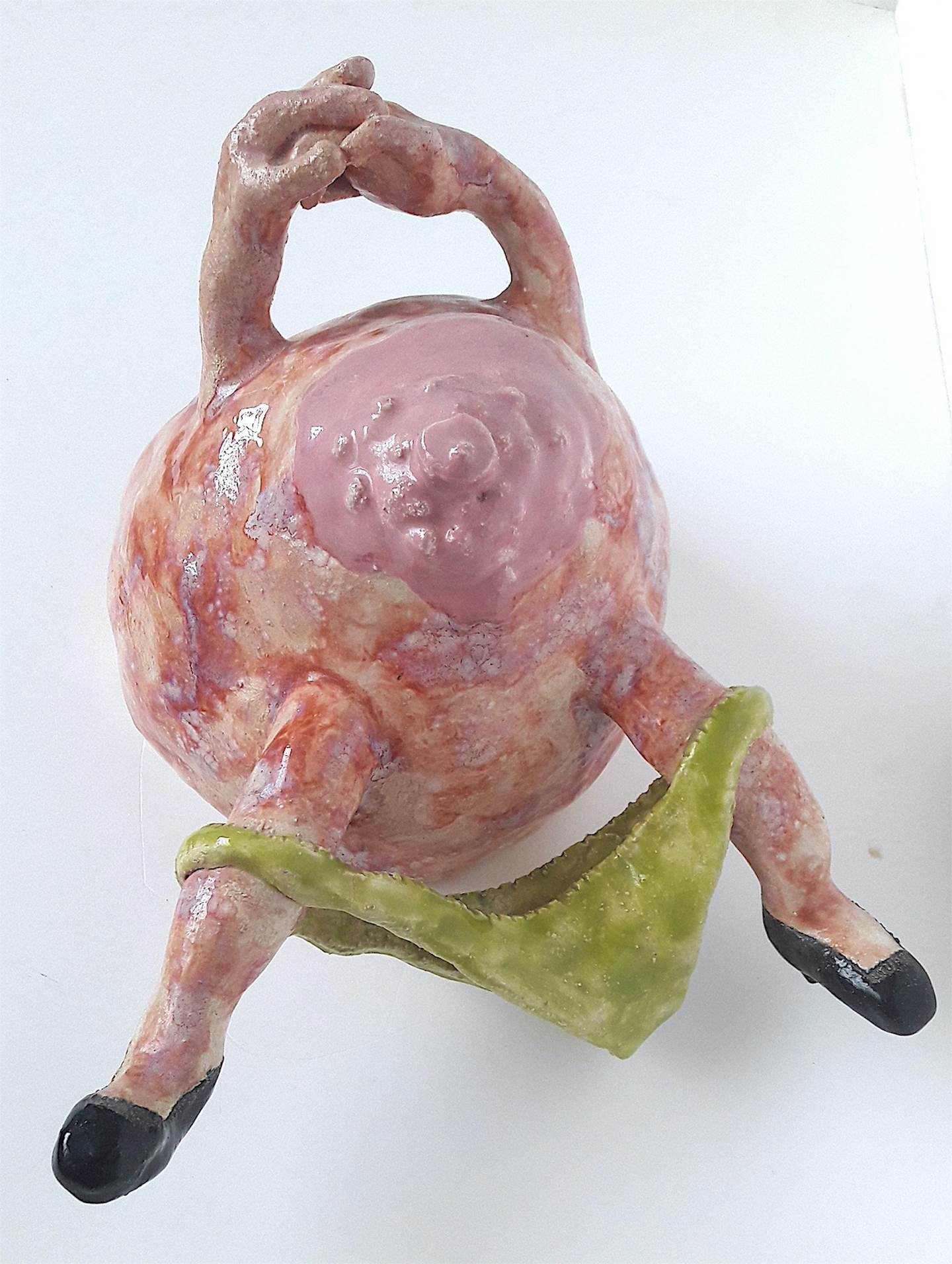 Cuecas, original Figure humaine Céramique Sculpture par Lorinet Julie