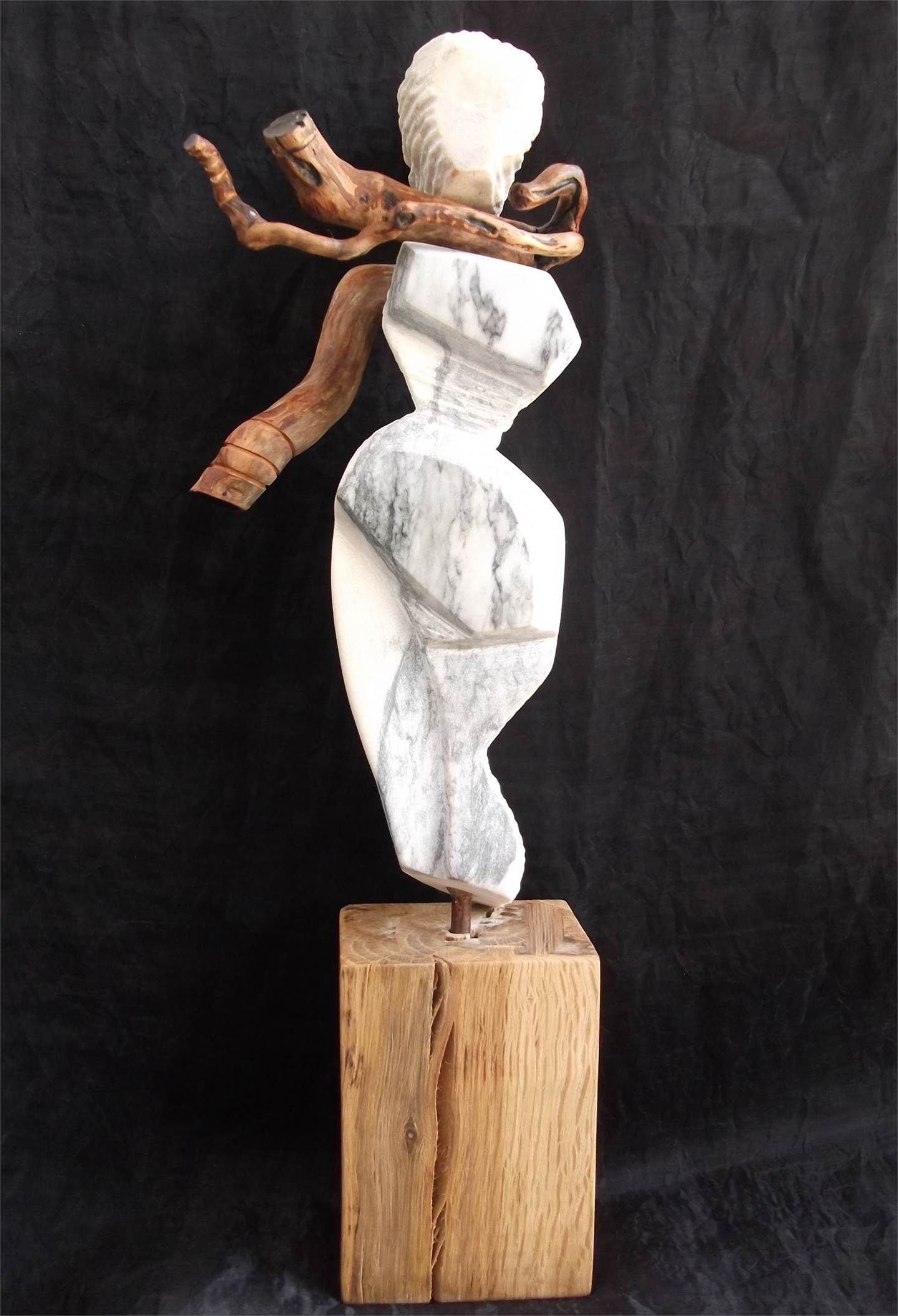 Movimento, Escultura Mármore Paisagem original por Virginia  Pinto