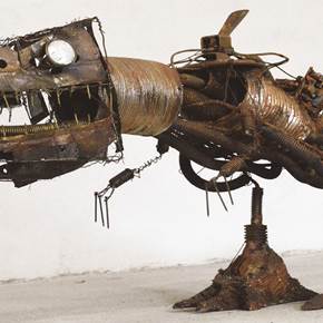 Dinossauro Robot, original Animales Técnica Mixta Escultura de Diogo Leitão