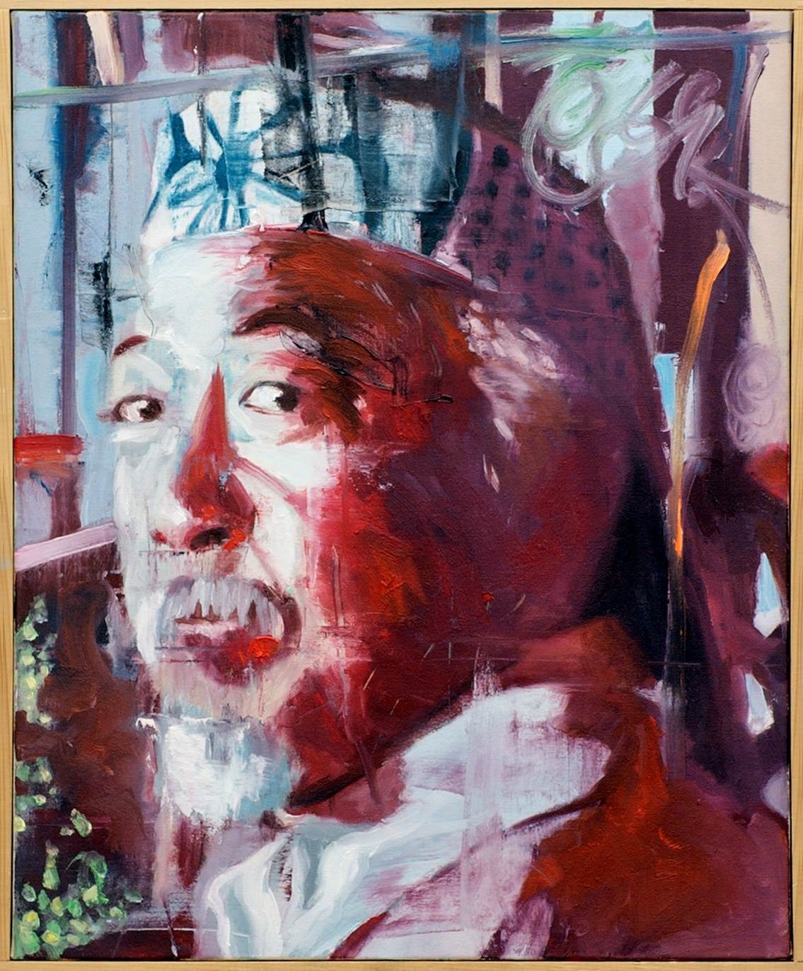 Maitre Miyagi, original Portrait  Painting by Ricardo Gonçalves