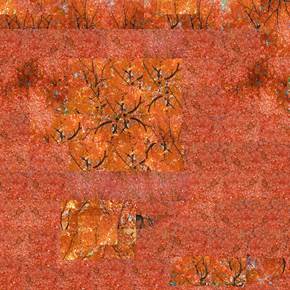 Fall - Red Opus 1, original Naturaleza Digital Fotografía de Shimon and Tammar Rothstein 